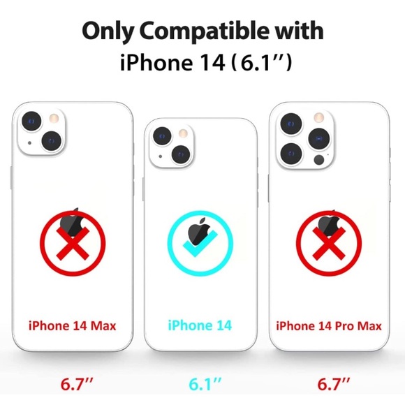 New PIXIU Compatible with iPhone 14 6.1 inch 5G Case - Picture 6 of 6